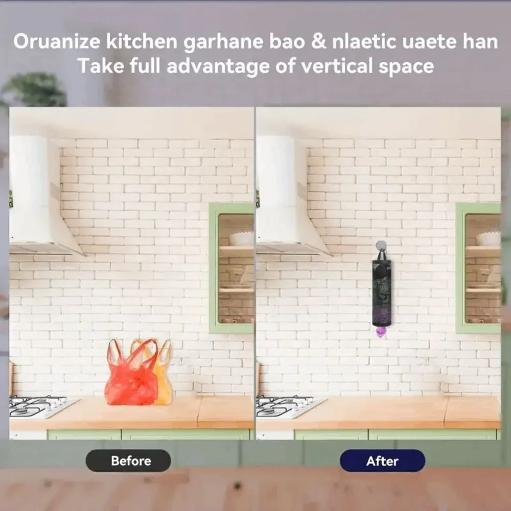 Grocery Bag Storage Holder Dispenser